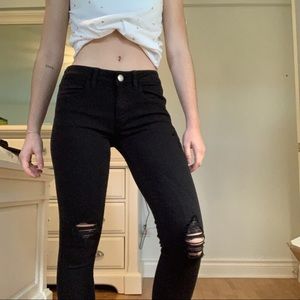 Black American Eagle Jegging